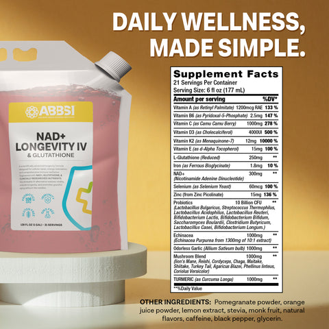 ABBSI NAD+ Longevity IV