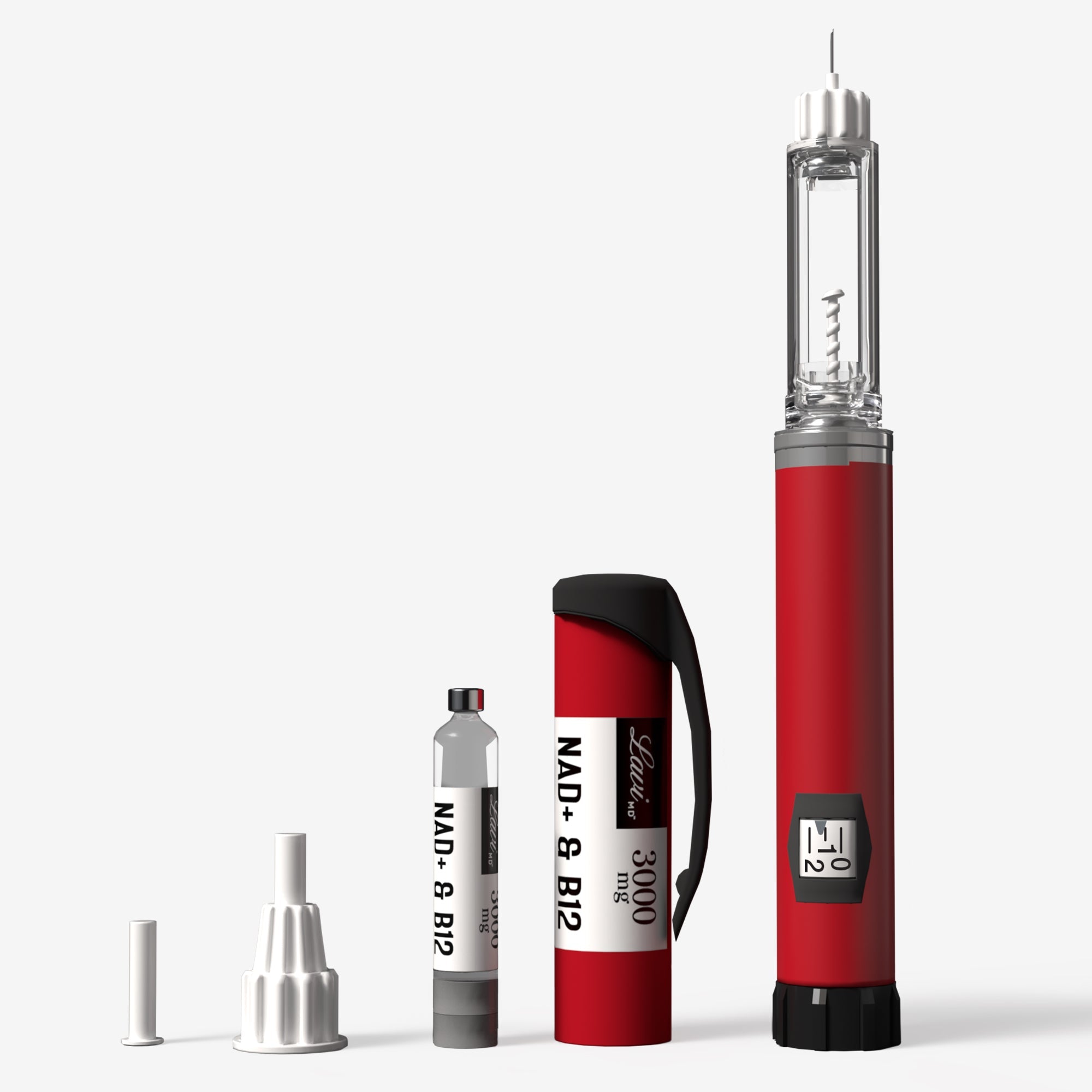NAD⁺ & B12 Injection 300,000 mcg | Energy & Focus Support
