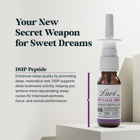 DSIP Nasal Spray | Sleep Support Without Grogginess Lavi MD DSIP Nasal Spray | Sleep Support Without Grogginess Lavi MD