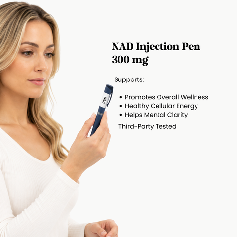 NAD⁺ Injection | Energy & Focus Support