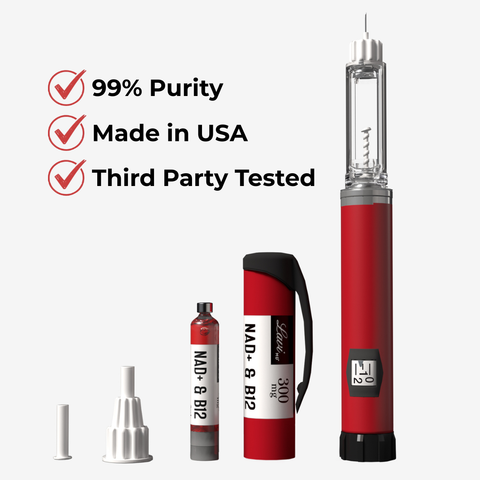 NAD⁺ & B12 Injections (300,000 mcg)