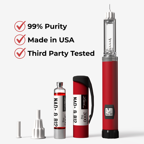 NAD⁺ & B12 Injections (300,000 mcg)